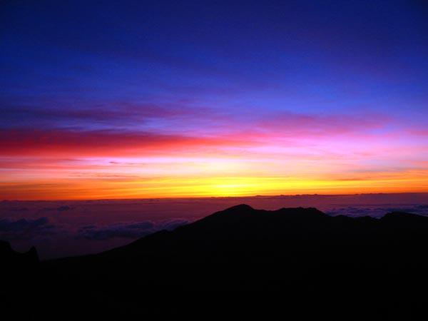  Mount Haleakala Sunrise - 5:36 AM 