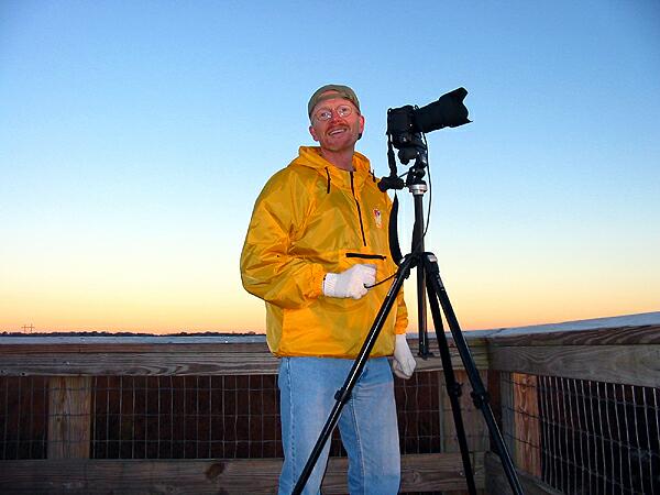  Photographing the Sunrise on Paynes Prairie - Gainesville, Florida - December 2002