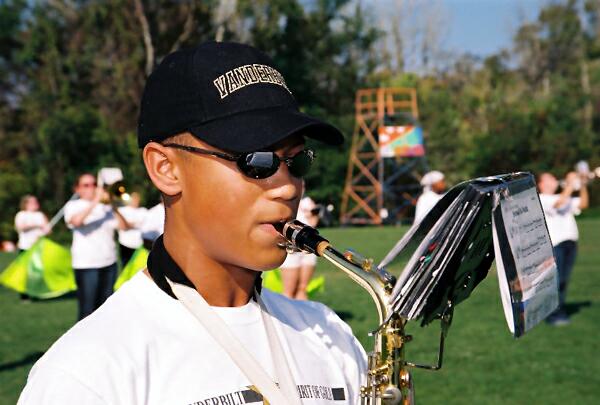  Vanderbilt University Saxaphone Player 